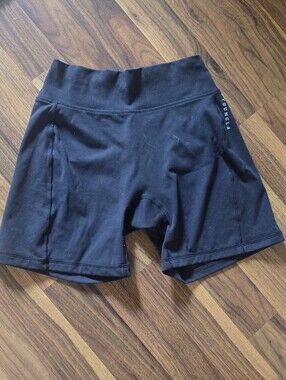 YoungLA Black High-Rise Bike Shorts